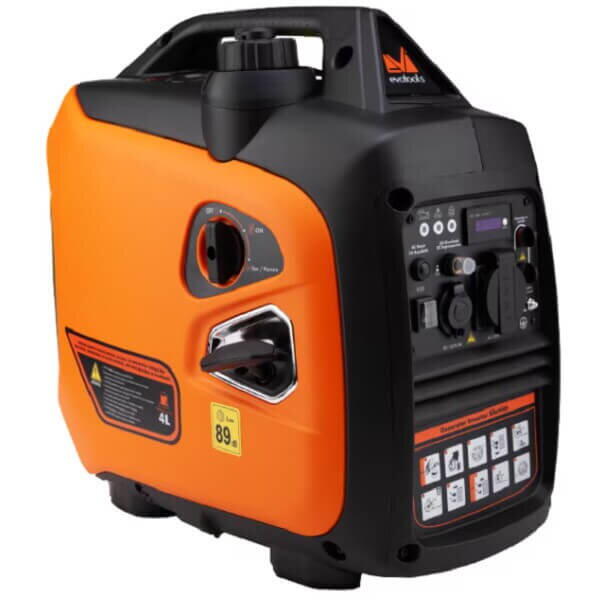 EVOTOOLS Generator invertor silentios dig 2000 w 2.7 cp benzina 4 l capacitate rezervor silentios pornire manuala mod eco 681901 Epto