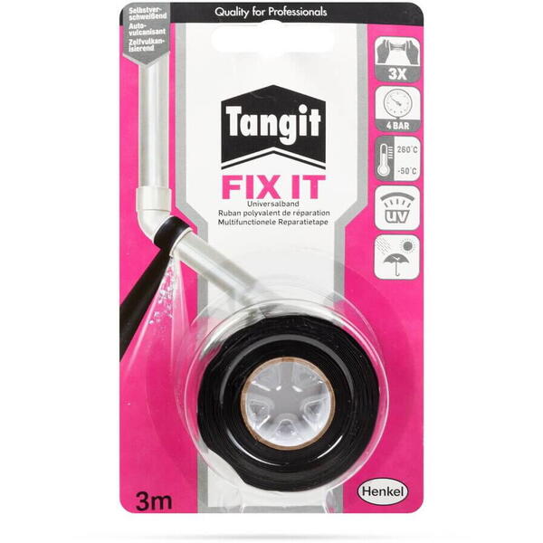 Banda universala pentru etansare tangit fix it silicon 25 mm x 3 m