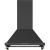 Hota decorativa 170w absorbtie 415m3/h 3 trepte antracit BHCP65422BBH Beko