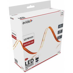 Banda led rf 24v cob ww ip20 5m ABCLS24V-320WW20-5M Avide