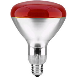 Bec infra e27 250w rosu avide red ASIR27-250W-R Avide