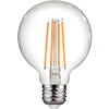 Bec led filament e27 8w g80 nw 4000k entac elfg80nw-8w