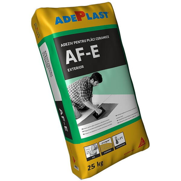 Adeziv gresie si faianta exterior/interior AF-E 25kg Adeplast