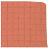 Frandis Covor antiderapant teracota pvc+fibra porumb 50x50 cm 195165