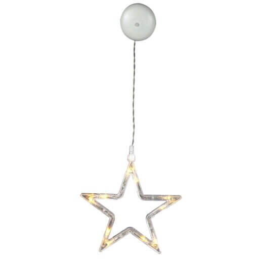 Entac Decor fereastra stea 10 led ww ECL-10-WLD-S