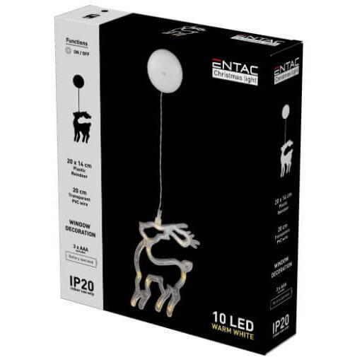 Entac Decor fereastra ren 10 led ww ECL-10-WLD-RD