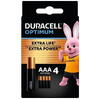 Baterie alcalina optimum r3 (aaa) 4 buc/blister BAT-R3/ALKOP-BL4-DRL Duracell