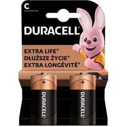 Baterie alcalina basic r14 (c) 2 buc/blister BAT-R14/ALKBC-BL2-DRL Duracell