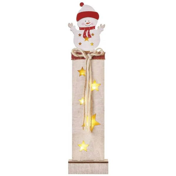 Lampa decorativa om de zapada led lemn 46cm cald DCWW12 Emos