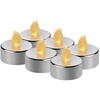 Lumanare tealight argintie led 3.8cm cald DCCV12 Emos