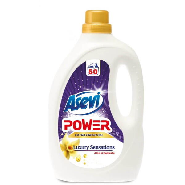 Detergent lichid power luxury alb 2.5l 6419 Asevi