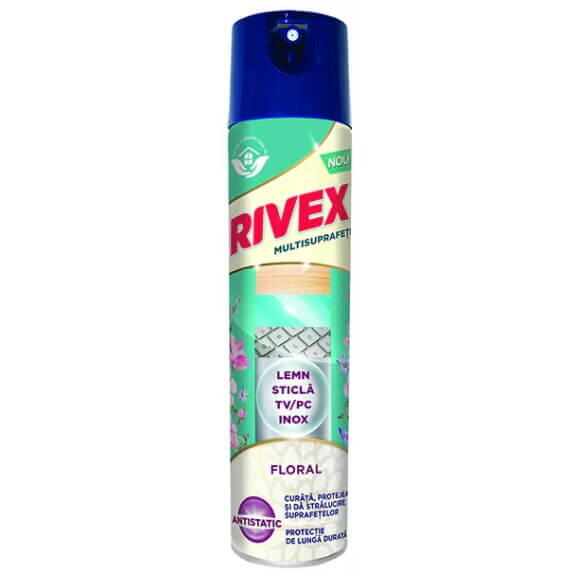 Spray multi-suprafete floral 300ml Rivex