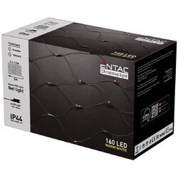 Plasa luminoasa 160 led ww 2m x 1.5m ip44 ECL-NET-160-WW