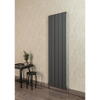 Heko Radiator design vertical din aluminiu drama 53751800dran 1800x375 antracit