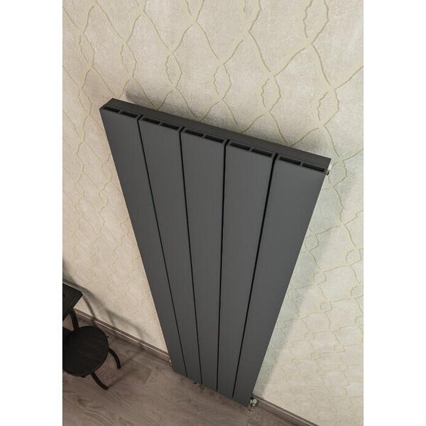 Heko Radiator design vertical din aluminiu drama 53751800dran 1800x375 antracit