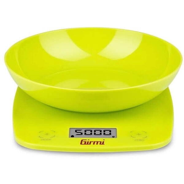 Cantar de bucatarie cu bol 5kg verde SCALE-KTC-PS01GN-GRM Girmi