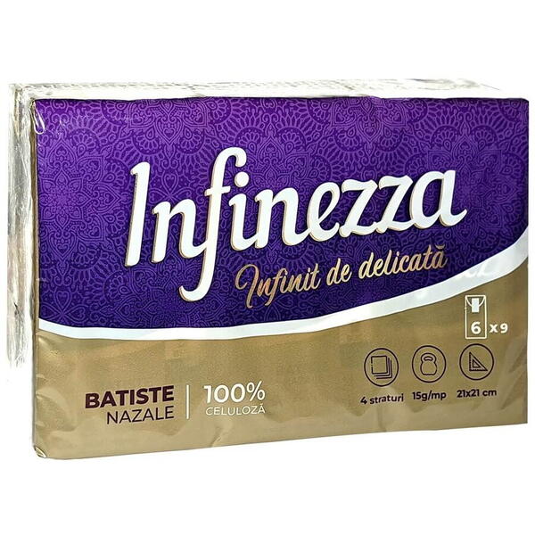 Batiste nazale 6 pachete/set 4 straturi 90032578 Infinezza