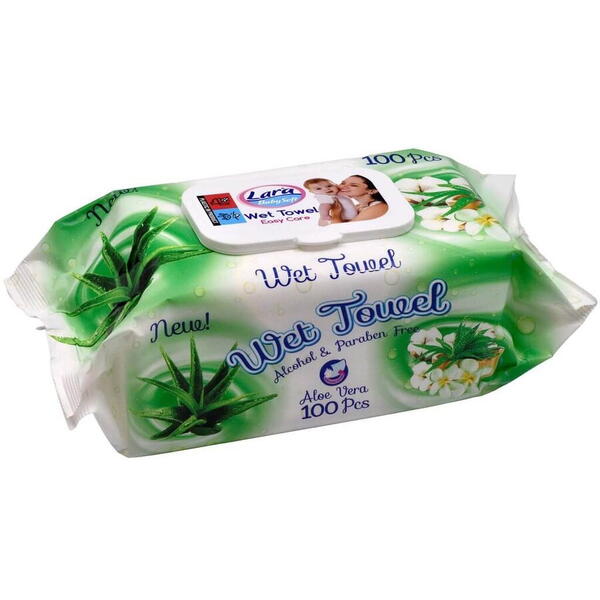 Lara Servetele umede aloe vera 100 buc 90021442