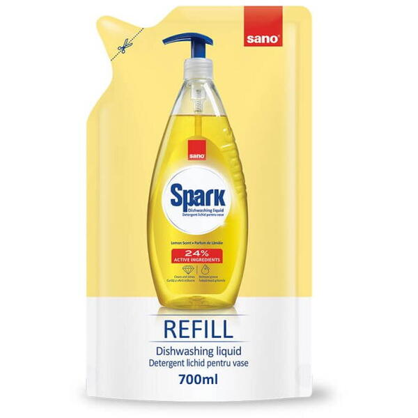 Rezerva lamaie 700ml 786 Sano Spark