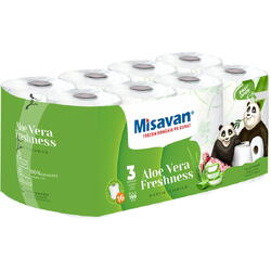 Hartie igienica aloe vera 3 straturi 16/set 90037832 Misavan