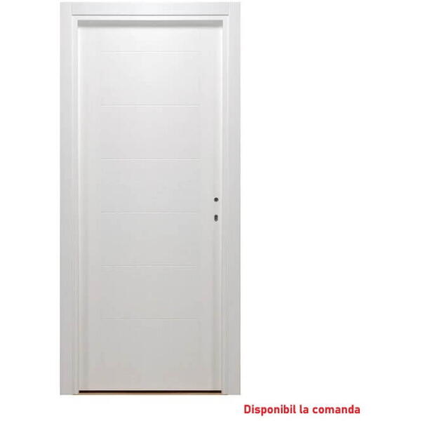 Usa lemn hdf T alb 880x2050 toc reglabil stanga Eco Euro Doors