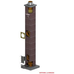 Sistem cos de fum LSK20 6m 90 grade Brikston