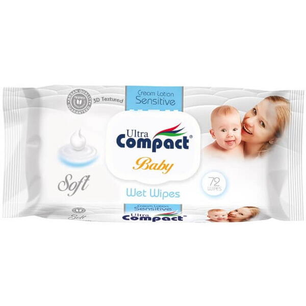 Ultra Compact Servetele umede lotion 72 buc WW131 Compact