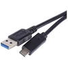 Cablu alimentare usb 3.1 a/c 1m negru SM7021BL Emos