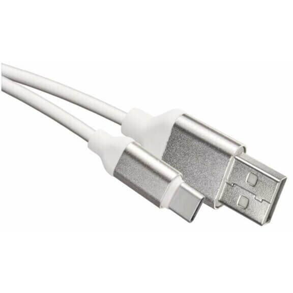 Cablu alimentare usb 2.0 a/c 1m alb SM7025W Emos