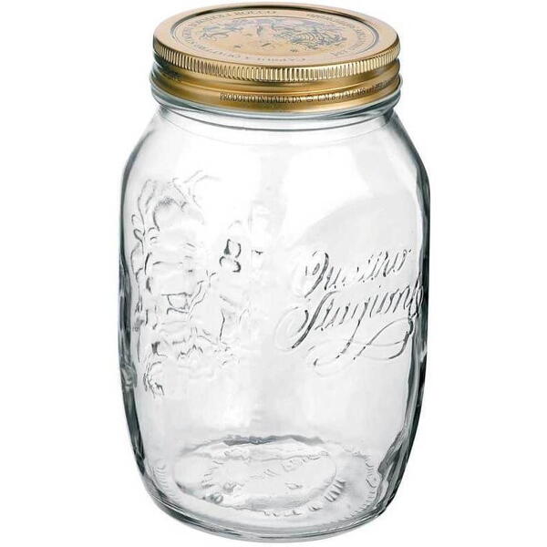 Bormioli Rocco Borcan sticla quattro stagioni cu capac 1000 ml 65160