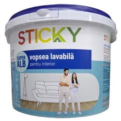 Vopsea lavabila interior 2.5l Sticky