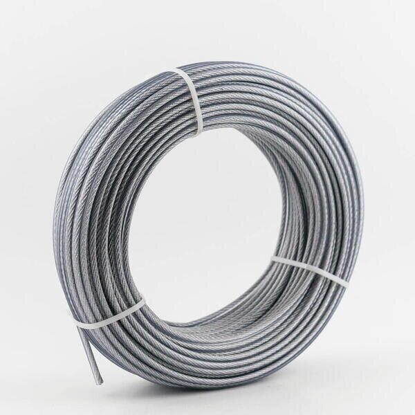 Cablero Cablu otel zinc plastifiat fi 3-4 mm