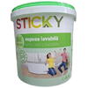 Vopsea lavabila interior antimucegai alba 8.5l Sticky