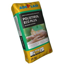 Adeziv polistiren eco plus pentru placi de polistiren 25kg Adeplast