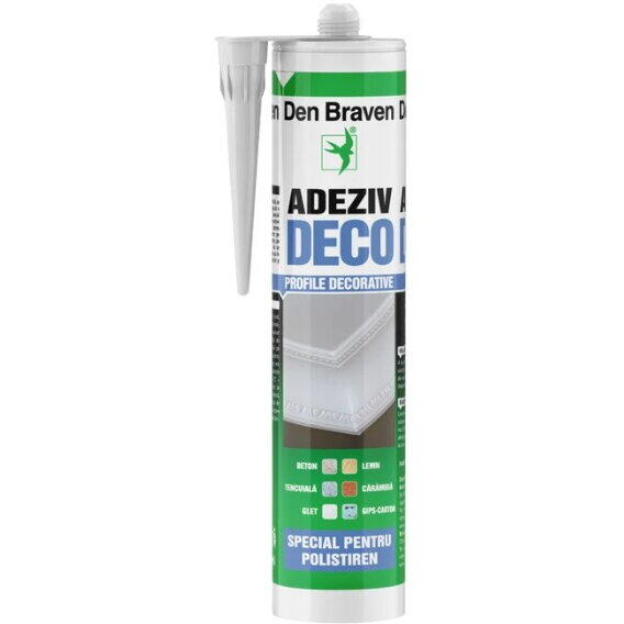 DEN BRAVEN Adeziv polistiren deco 280ml